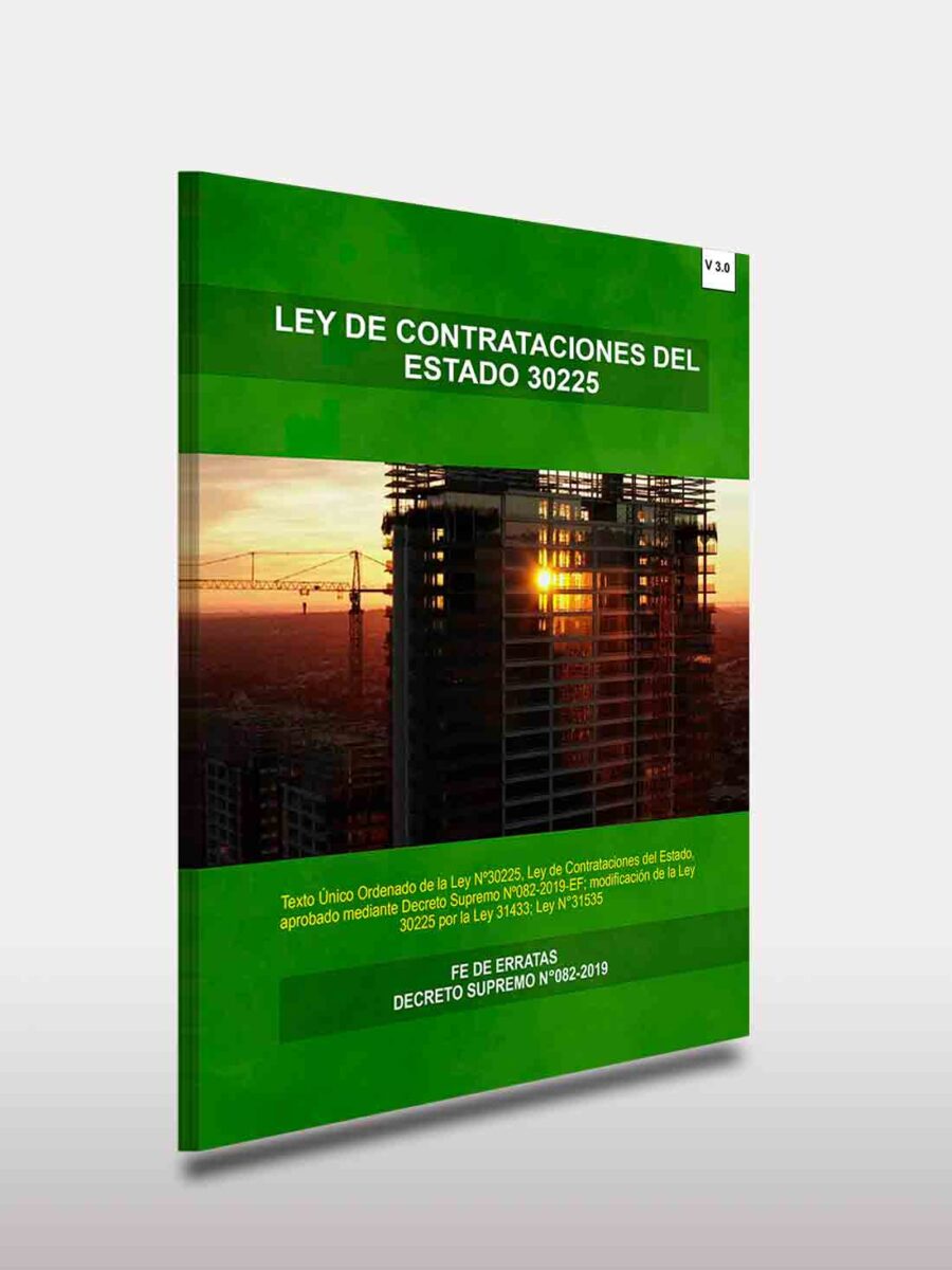 REGLAMENTO DE LA LEY DE CONTRATRATACIONES 30225